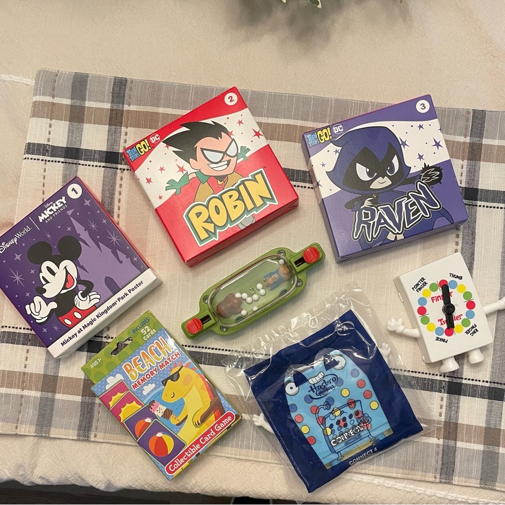 ‼️DONATED‼️Bundle of McDonald’s Kids Meal Toys and Activity Games!